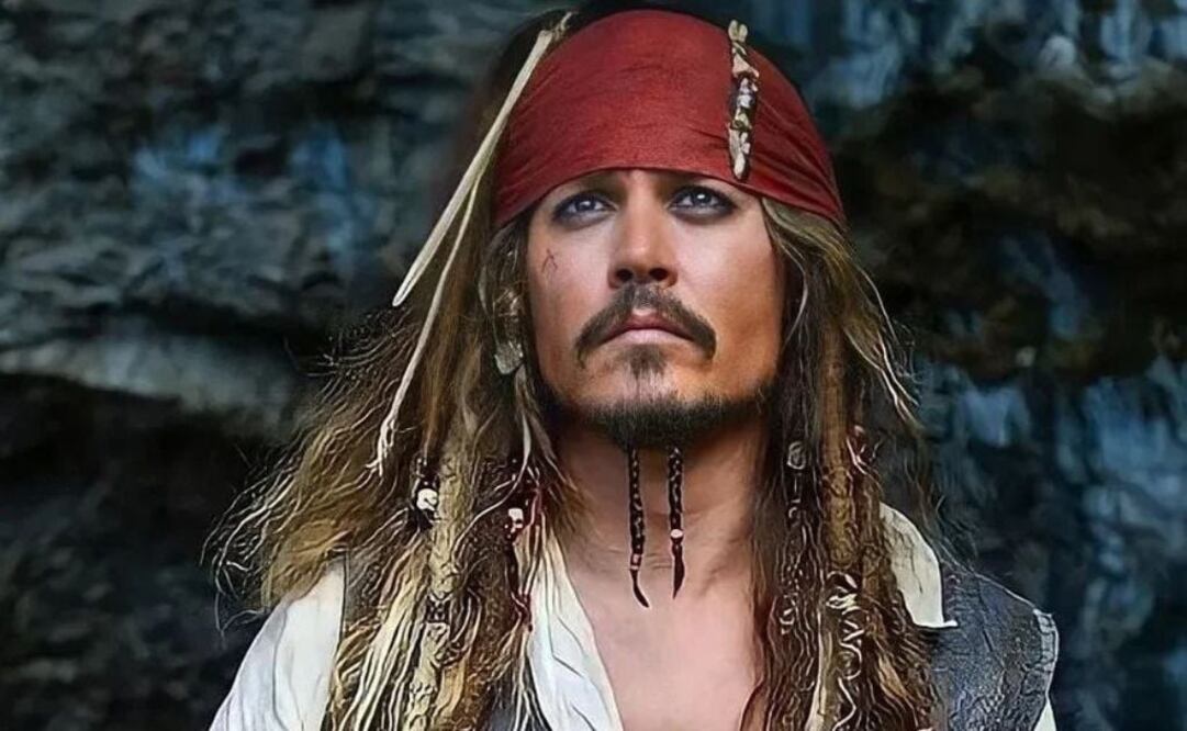 Johnny Depp necesitó un doble de riesgo para encarnar al pirata Jack Sparrow. Fuente: Instagram @jack_s_p_a_row