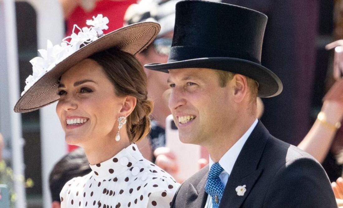 El príncipe Guillermo y la princesa de Gales, Kate Middleton. Fuente: Instagram @_kate_middleton_royal