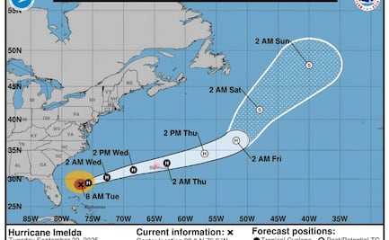 Huracán Imelda: Bermudas inicia cierre de escuelas, oficinas y aeropuerto ante paso del fenómeno