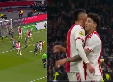 VIDEO: Jorge Sánchez anota el primer gol del Ajax tras asistencia de Edson Álvarez
