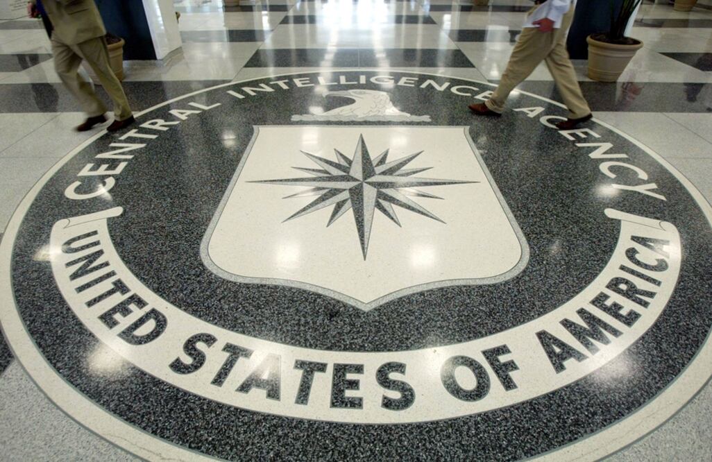 CIA symbol on the floor of its headquarters in Langley – Photo: Mark Wilson/AFP/Getty Images