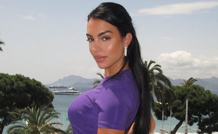 Georgina Rodríguez impacta con vestido rojo de escote pronunciado