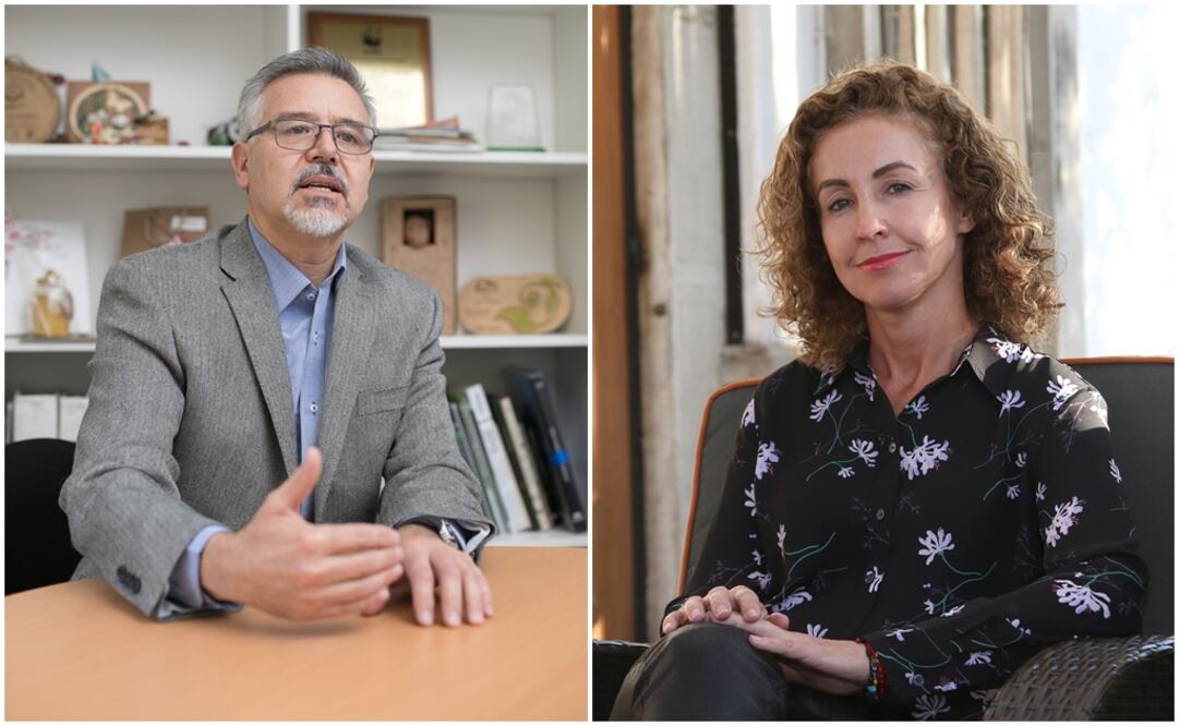 Jorge Rickards y Adriana Lobo, directores de World Wildlife Fund México y de World Resources Institute México, organizaciones que proveen información científica para políticas públicas. GERMÁN ESPINOSA Y CARLOS MEJÍA. EL UNIVERSAL