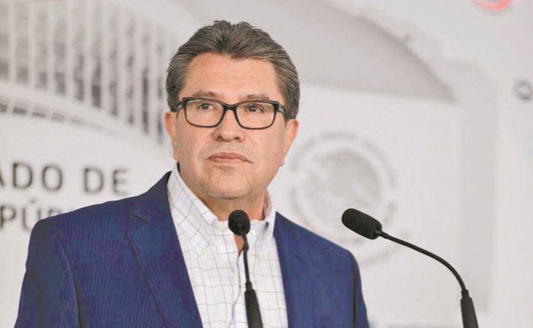 El líder de Morena en el Senado, Ricardo Monreal, no descartó que su bancada pueda modificar la reforma eléctrica del Presidente. Foto: Archivo. El Universal