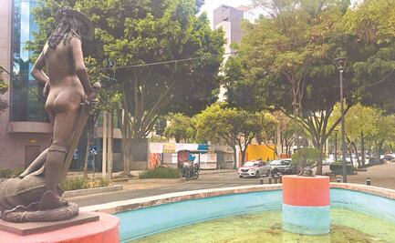 Burocracia retrasa 7 días denuncia de robo de escultura en la colonia Roma