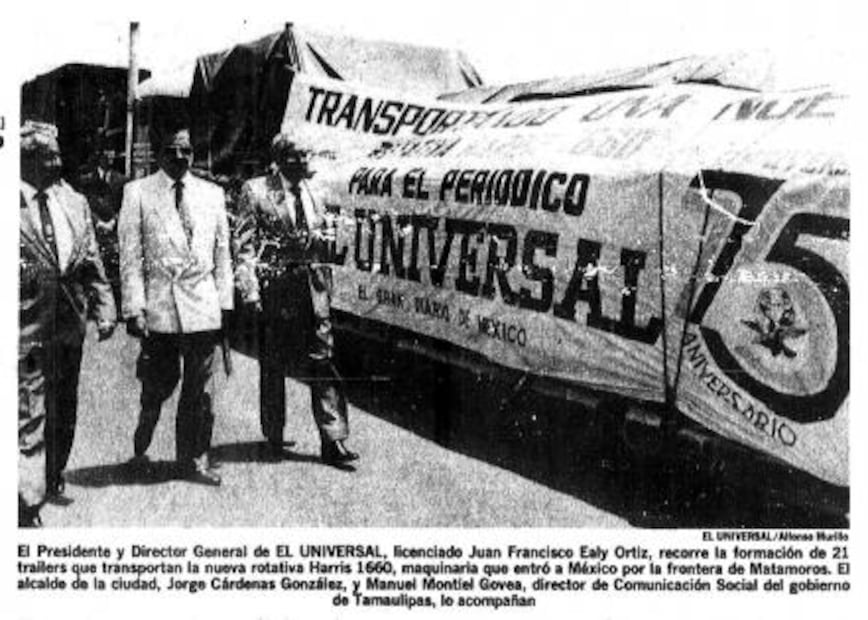 Las rotativas, el corazón de El Gran Diario de México