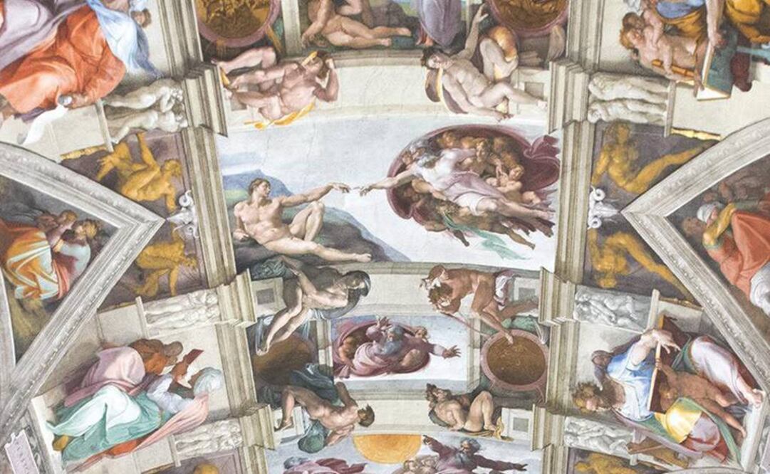 ¿Sabías que en los emblemáticos frescos de la Capilla Sixtina Miguel Ángel ocultó símbolos subversivos sobre la sexualidad femenina? FOTO: Archivo.