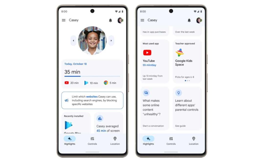 Google actualiza Family Link con un nuevo diseño y más funciones