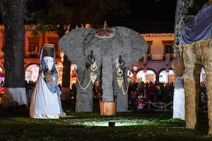 Conoce el nacimiento monumental del pueblo mágico de Pátzcuaro