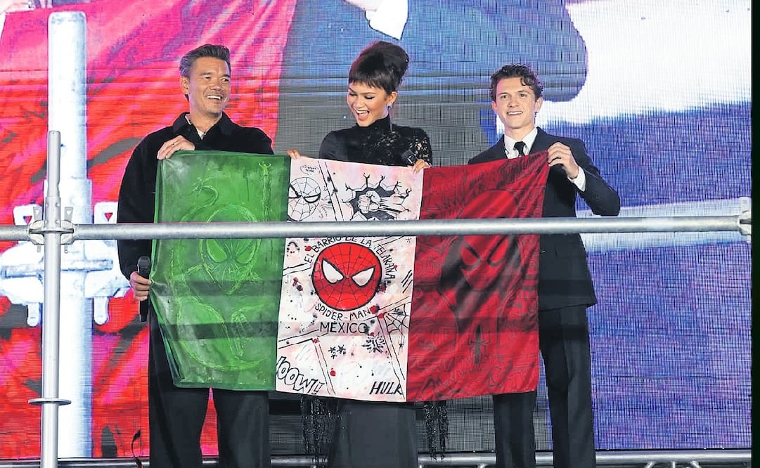 La bandera que ondearon los protagonista sigue dando de qué hablar. Foto: Archivo, EL UNIVERSAL.