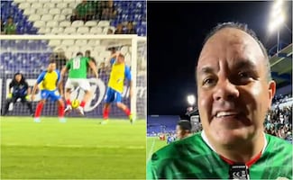 Cuauhtémoc Blanco revive la ‘Cuautemiña’ frente a estrellas de Colombia