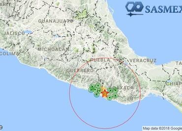 Se registra sismo de 4.8 grados en Pinotepa Nacional