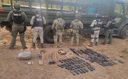 Confiscan arsenal, explosivos y equipo táctico en Moris, Chihuahua; aseguramiento se logró gracias a trabajos de prevención
