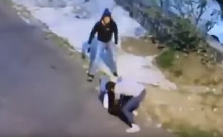 Video. Asaltan y golpean a mujer en Tlalpan