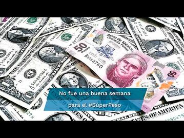 Súper peso rompe racha de seis semanas de ganancias