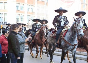 Regresa la Policía Charra a las calles del Centro