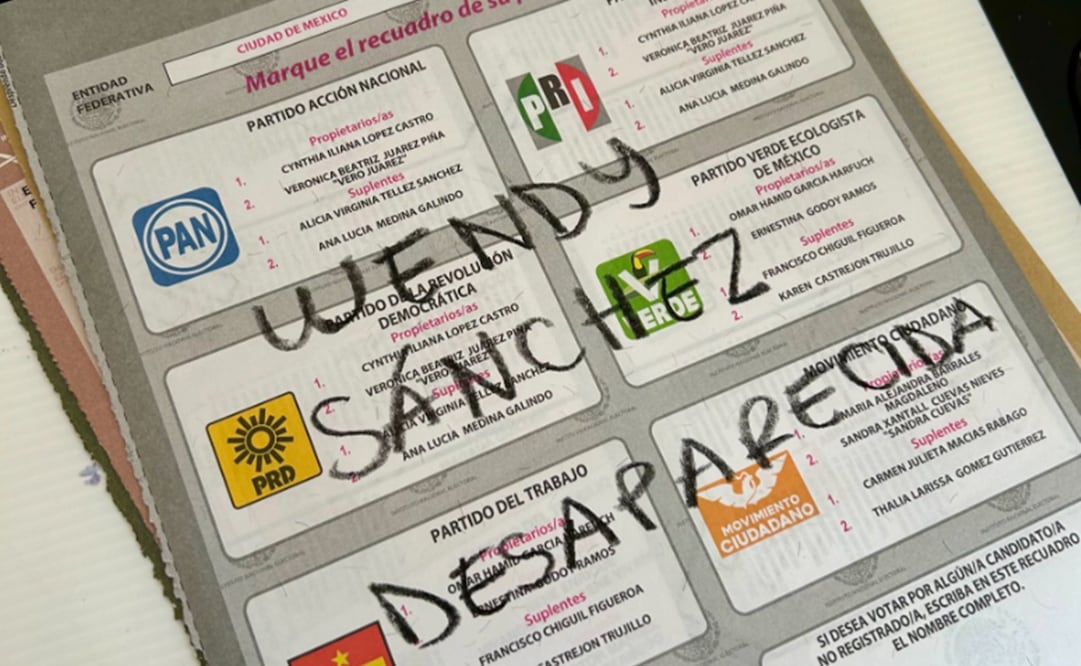 Voto por las personas desaparecidas. Foto: X @ytzmaya