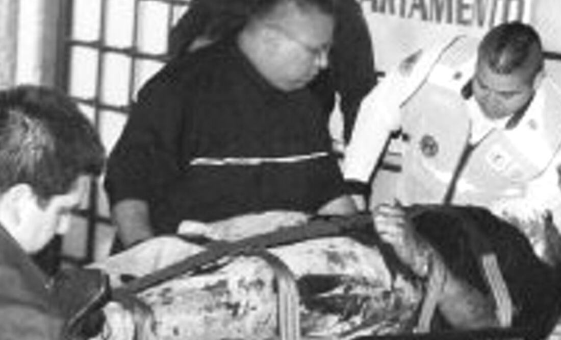 Dentro del inmueble fueron localizados un cuchillo y una pistola. Foto: CUARTOSCURO