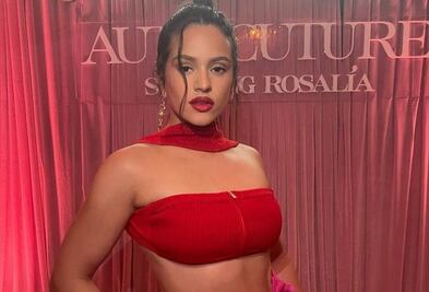 El look con el que Rosalía enamoró a su paso por la CDMX