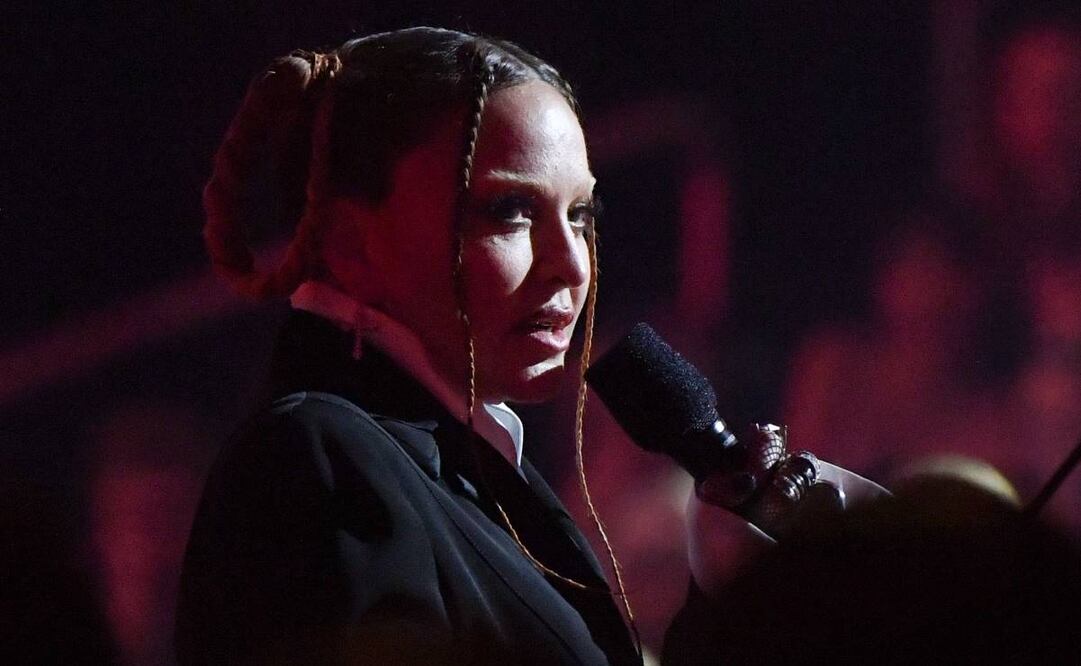 Madonna estuvo presente en los Grammy. AFP.