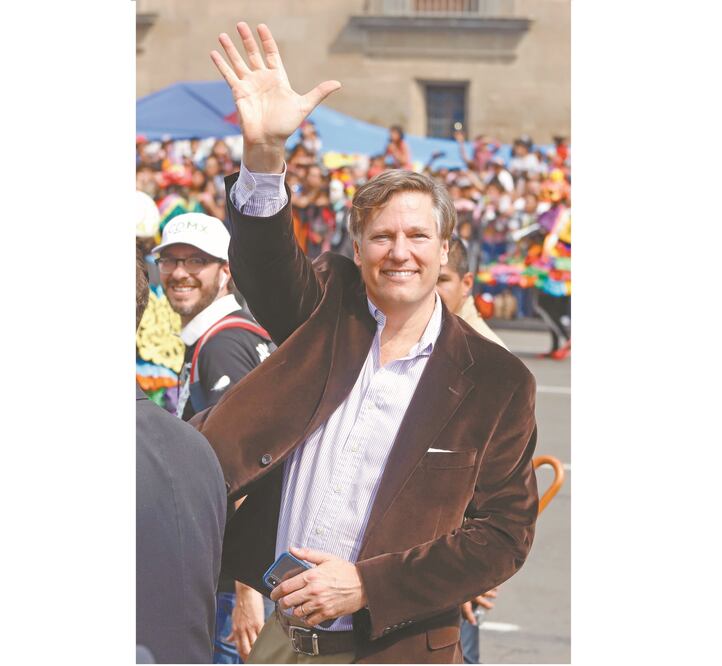 Christopher Landau visitó todos los estados de México. Foto: ARCHIVO EL UNIVERSAL