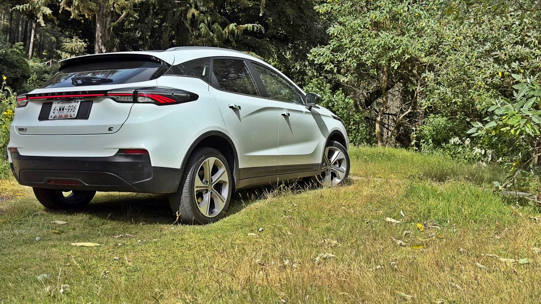 Es el primero auto eléctrico de Geely en México.