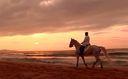 Kim Jong-un, líder de Corea del Norte, reaparece como en escena de película: monta un caballo blanco frente al mar