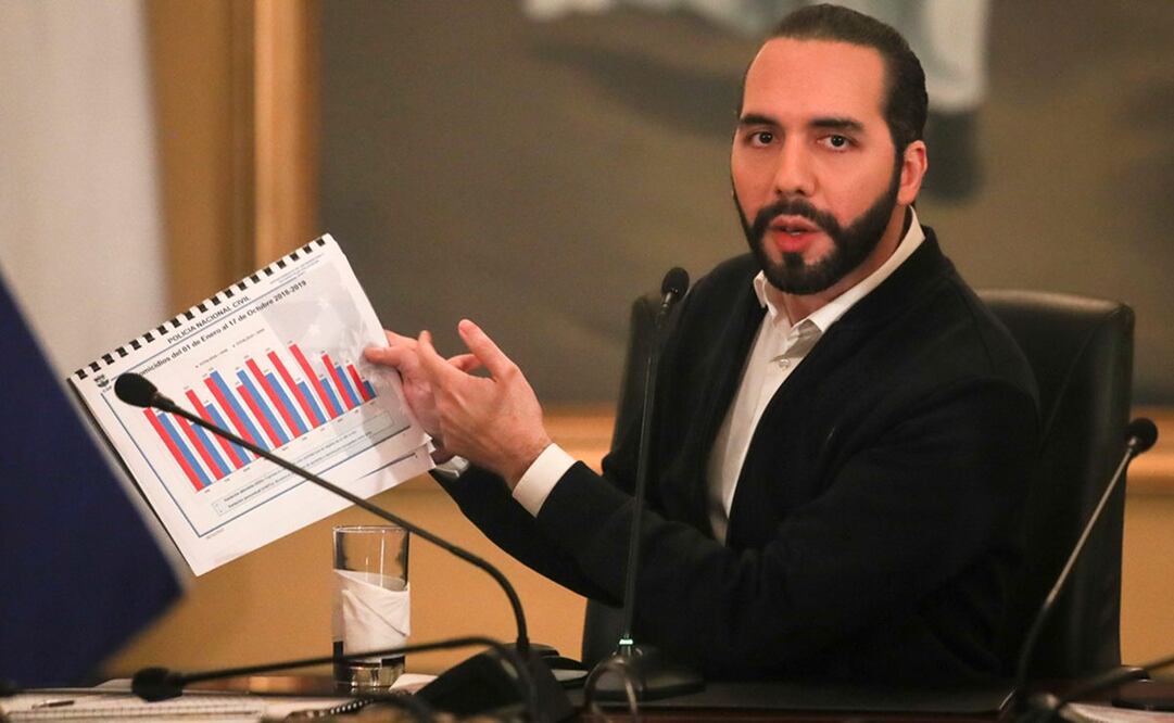 El presidente de El Salvador, Nayib Bukele, dio el anuncio del acuerdo con Washington (Foto: Reuters)