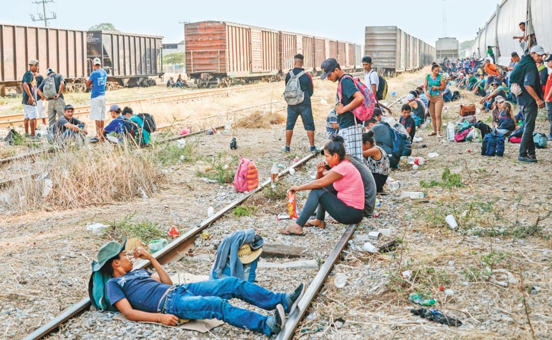 Thousands of migrants are stranded in Mexico – Photo: Luis Villalobos /EL UNIVERSAL