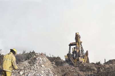 Coacalco presume que provocaron incendio en basurero