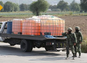 Aseguran más de 227 mil litros de hidrocarburo en Puebla