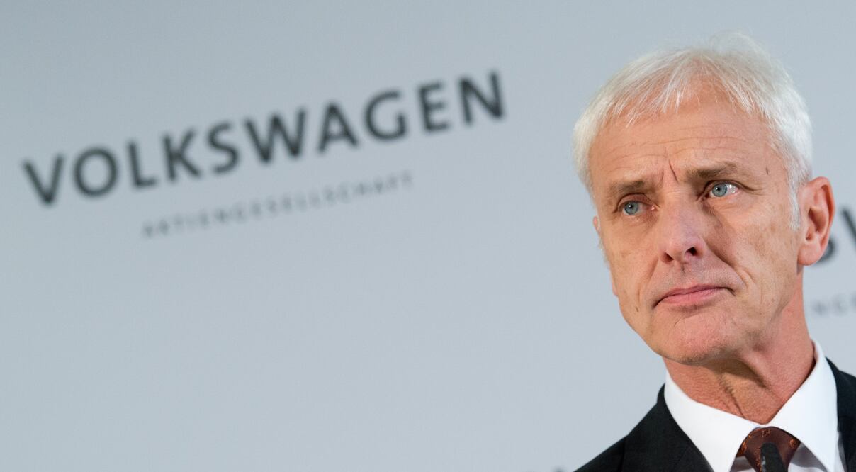 Matthias Mueller, CEO de VW (AP)