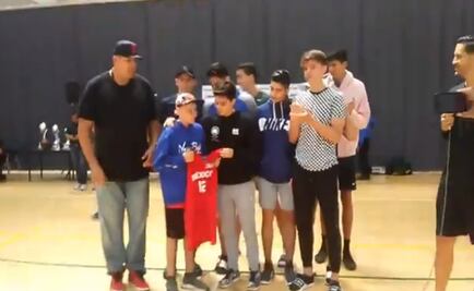 El noble gesto de Horacio Llamas con un niño que sufre grave enfermedad