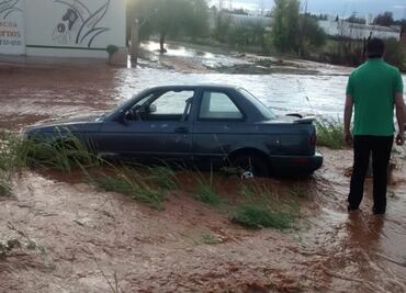 Hospital de Salud Mental se inunda en Zacatecas tras fuertes lluvias