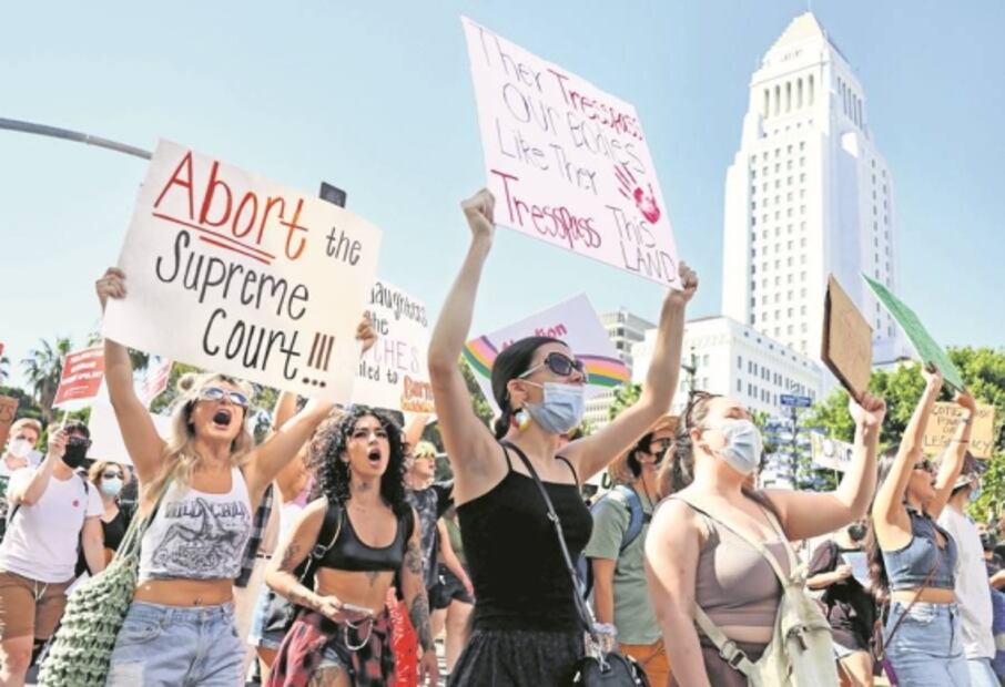 Derecho al aborto, estrella de las intermedias en EU