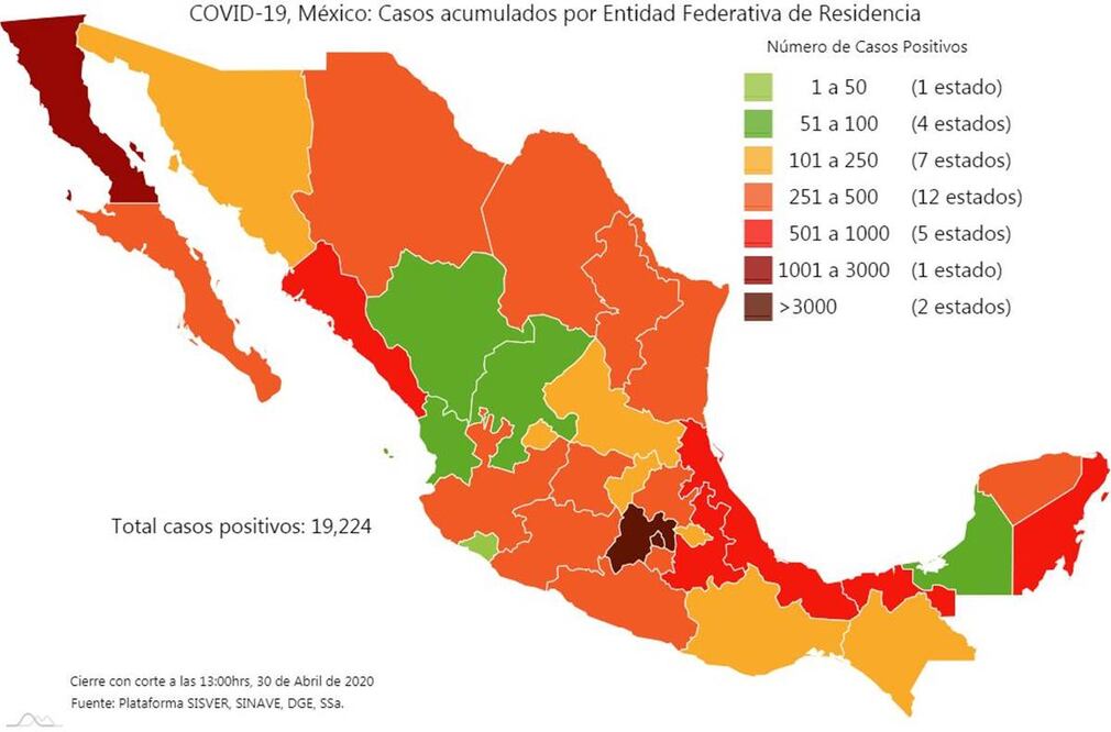 Los 10 municipios de México con más fallecimientos a causa del Covid-19