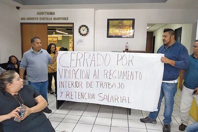 Trabajadores toman sede del sol azteca