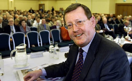 Muere exprimer ministro norirlandés David Trimble; ganó Nobel de la Paz