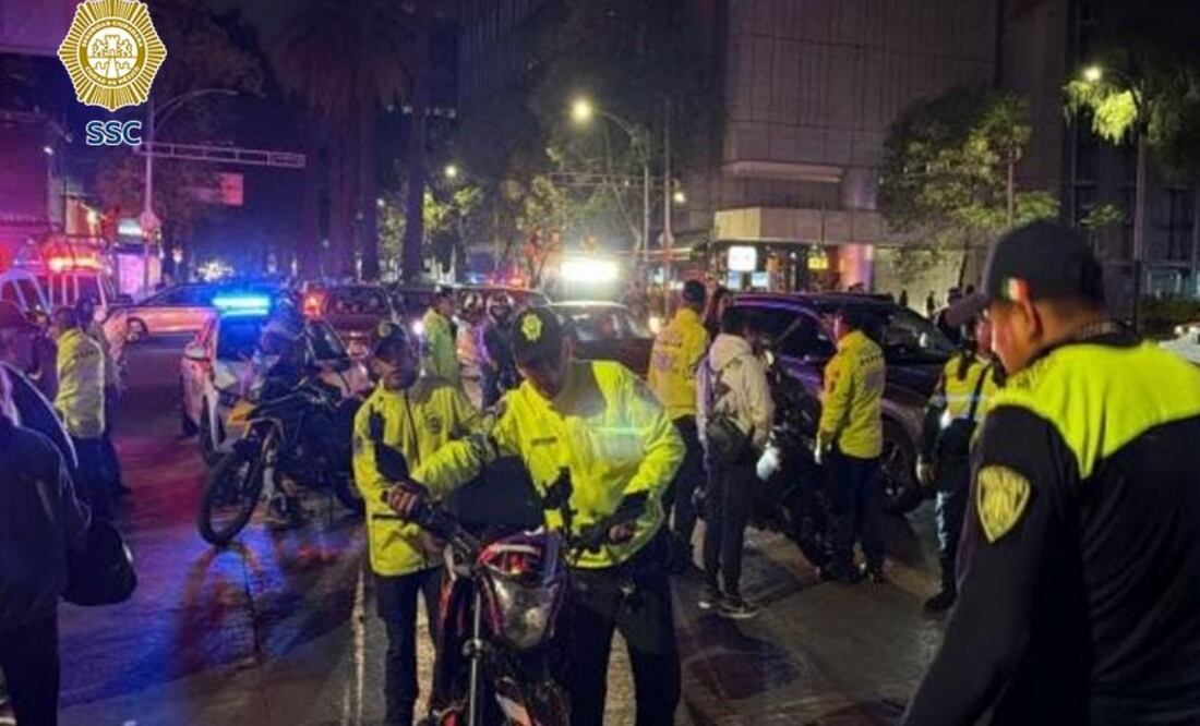 SSC remite más de 400 motocicletas durante el segundo día de las Rodadas del Terror. Foto: Especial