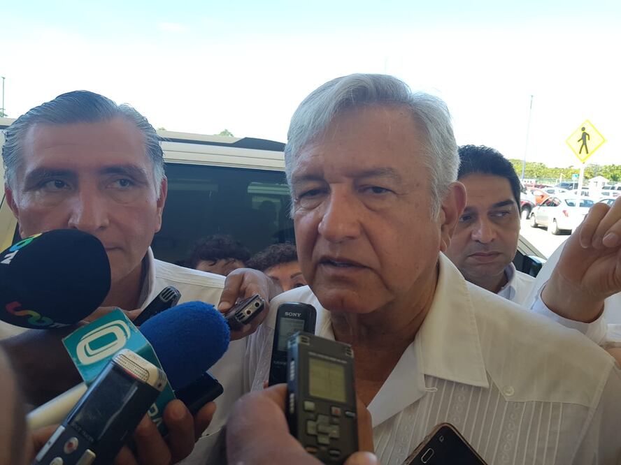 AMLO durante su gira en Tabasco, en la imagen. Foto: Leobardo Pérez / EL UNIVERSAL