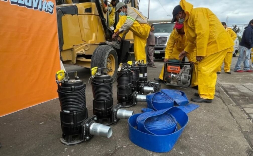 Atenderán 38 puntos de mayor riesgos por temporada de lluvias en Iztapalapa 