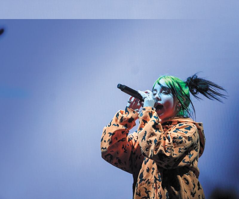 La intérprete de 17 años se presentó el domingo en el Corona Capital. Foto/EL UNIVERSAL