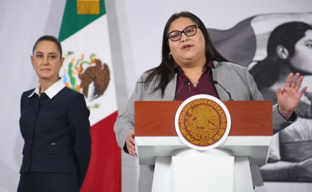 La Presidenta de México, Claudia Sheinbaum Pardo, encabeza la conferencia matutina "las mañaneras del pueblo”. Ciudad de México, 12 de Marzo 2026. Foto: Luis Camacho | El Universal