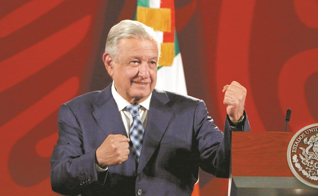 El Presidente sube en la conferencia mañanera el tono de sus señalamientos y acusa que hay una campaña contra su gobierno. Foto: Ivonne Rodríguez/ EL UNIVERSAL.