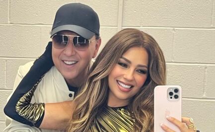Thalía comparte foto con Tommy Motola: "¿te tiene secuestrada?", le preguntan sus fans