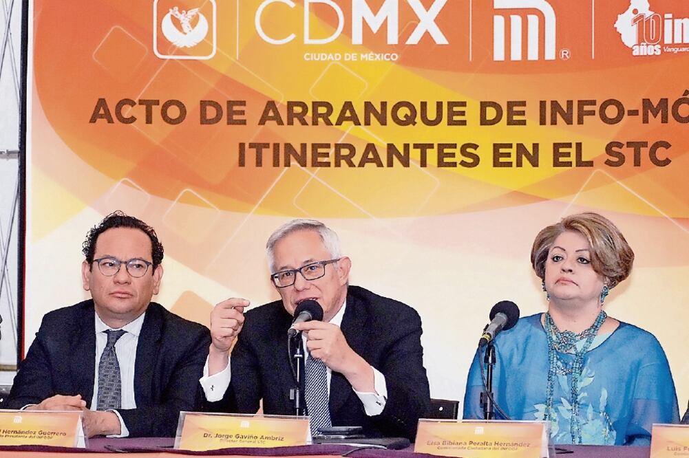 Jorge Gaviño, director del STC, dice que necesita 30 mmdp al presupuesto anual para “poner a punto al Metro” (CORTESÍA SCT METRO)