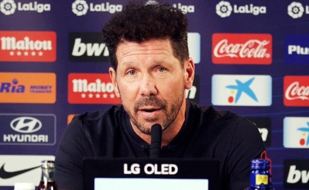 El Cholo Simeone cuestionó al Barcelona por utilizar a Griezmann tres minutos