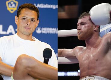 Chicharito Hernández defiende al Canelo Álvarez, "Una derrota no define lo chin... que eres"