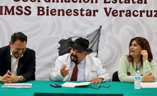 Delegado del IMSS-Bienestar Veracruz rechaza críticas por desabasto de insumos; pide tener cuidado con "noticias falsas y montajes llenos de odio"