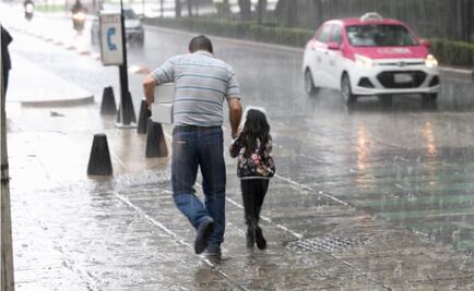 Pronostican lluvias muy fuertes y caída de granizo  en el Valle de México